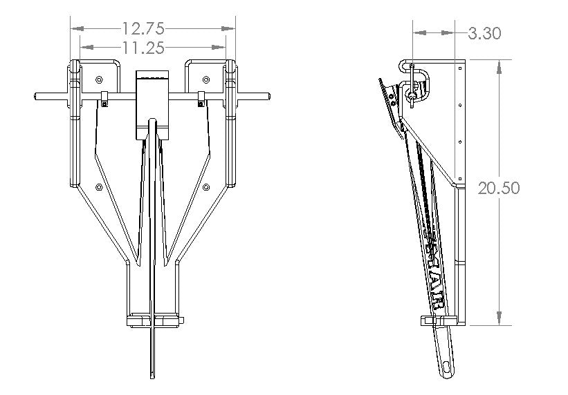 Fluke-Style Anchor Holder